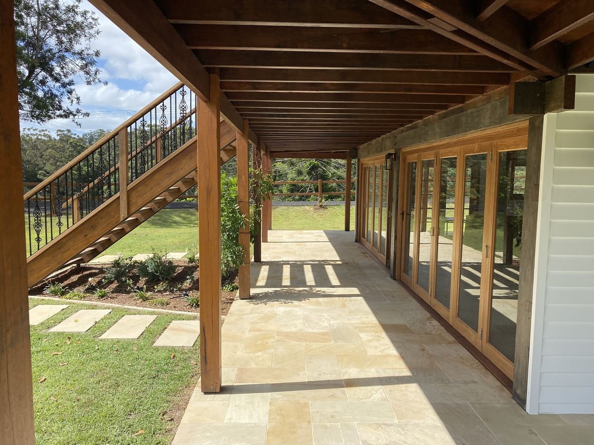 Hillside Breezeway - Sanctum Carpentry project