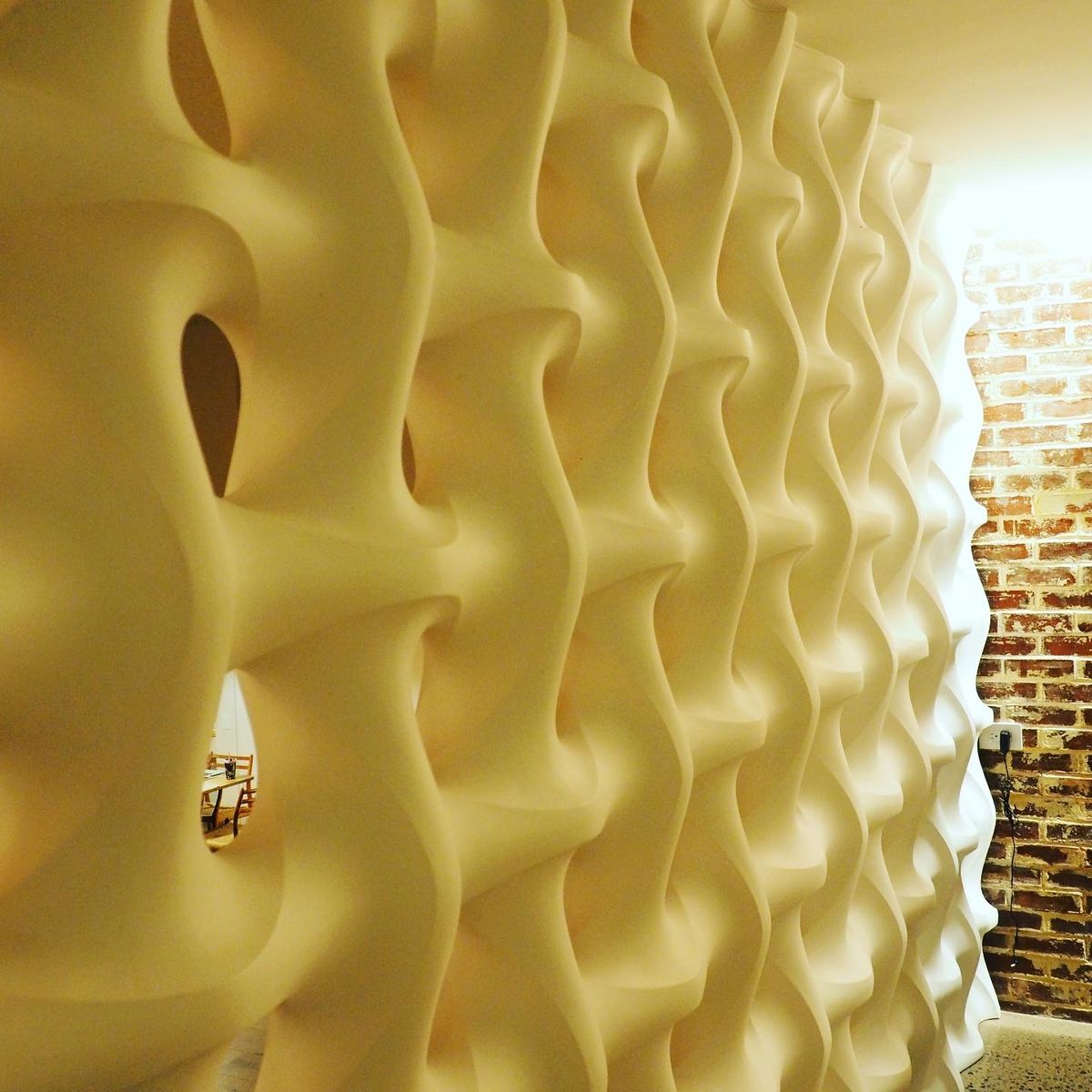 Sculptural Feature Wall - Sanctum Carpentry project